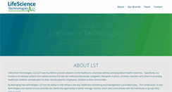Desktop Screenshot of lifesciencetechnologies.com